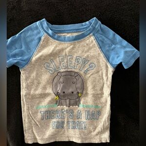 TWO! 2T, Just One You by Carter’s cotton nap time tees.